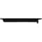 Ekena Millwork Heaton Hidden Support Steel Bracket w/ 14" Support Depth, Powder Coated Black 3"W x 18"D x 2"H BKTM03X18X02HEPBL - alternate 8
